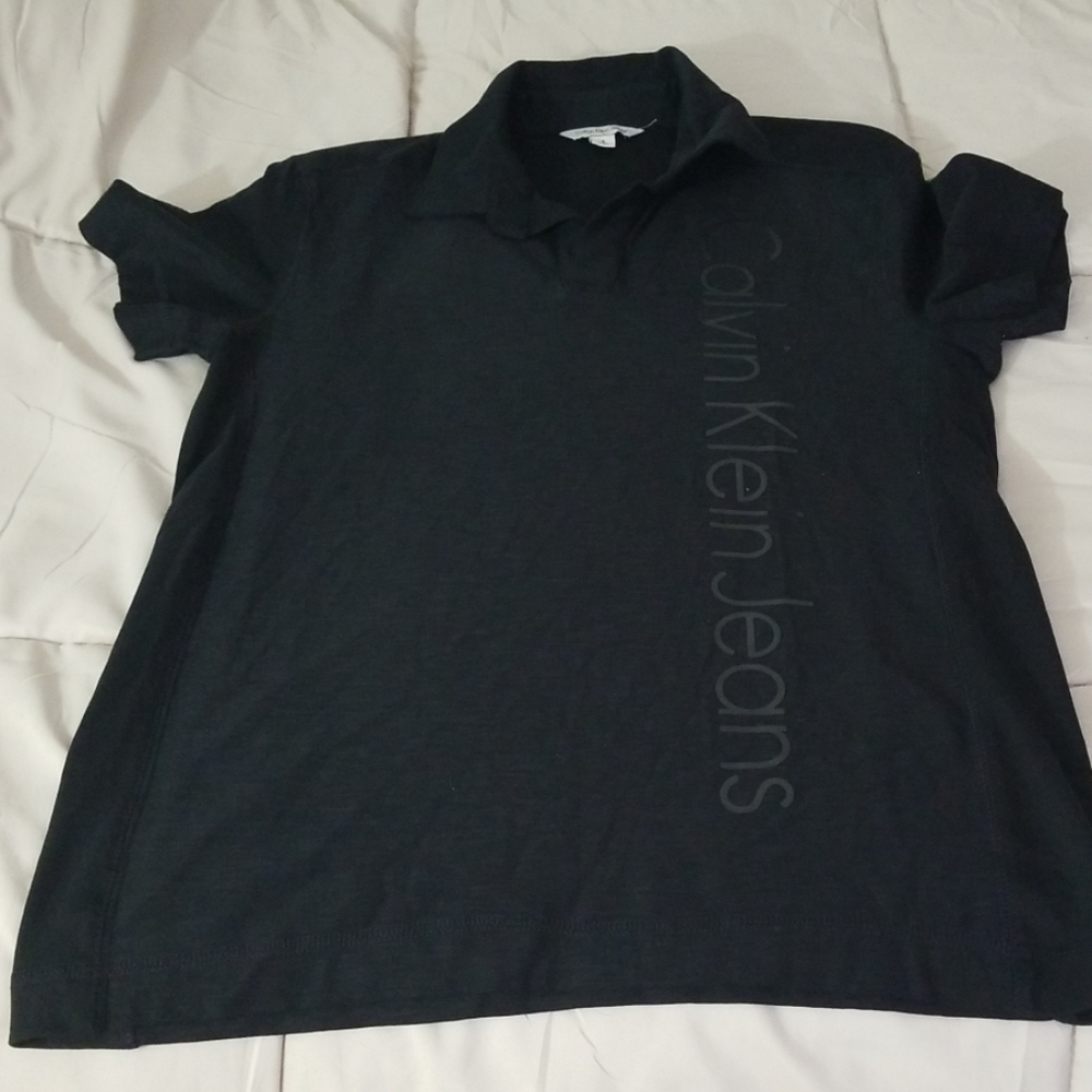 Calvin Klein Jeans black logo t-shirt,  S , NWOT